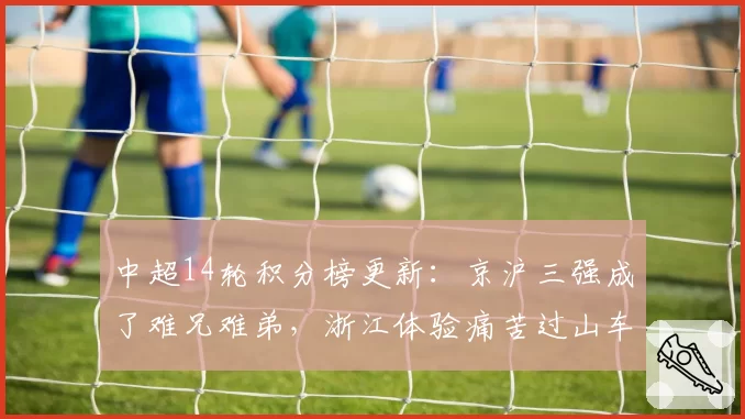 中超14轮积分榜更新：京沪三强成了难兄难弟，浙江体验痛苦过山车
